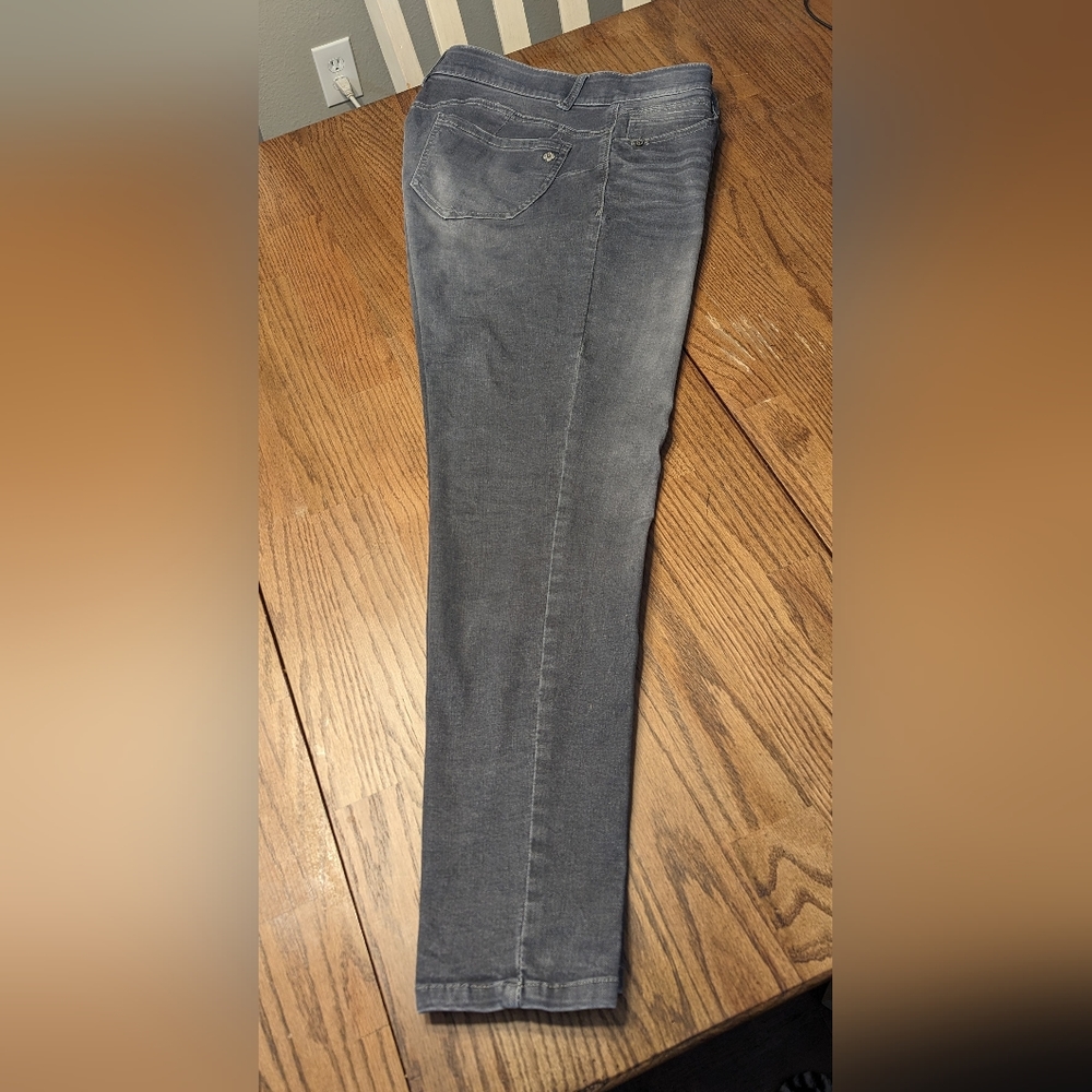 Gray denim Democracy jeans